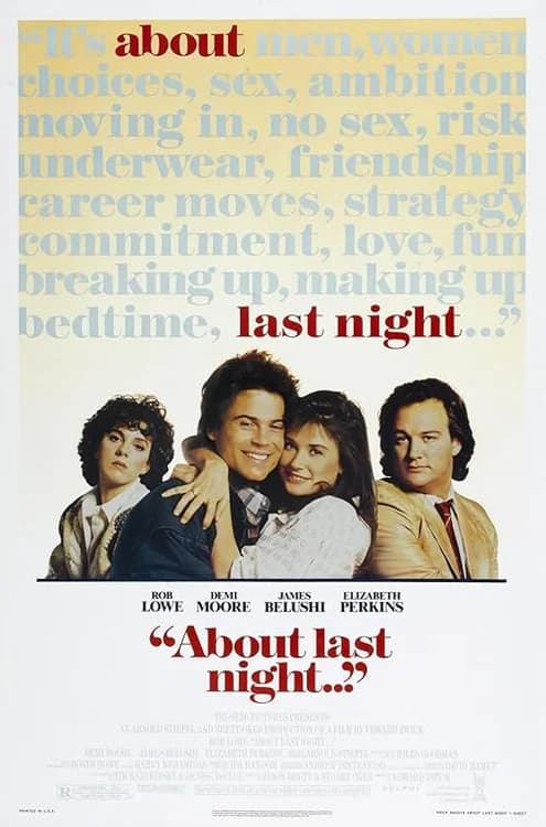 About Last Night film posteri