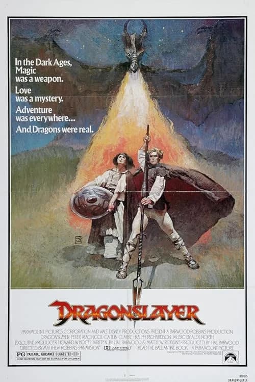 Dragonslayer film posteri