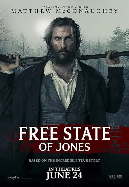 Free State of Jones film posteri
