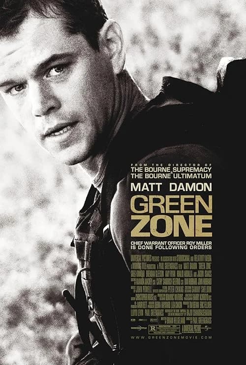 Green Zone film posteri