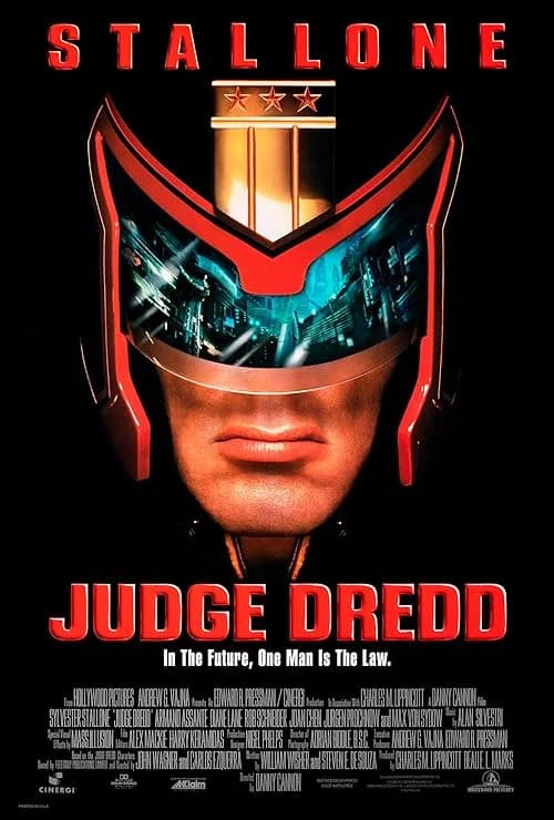 Judge Dredd film posteri