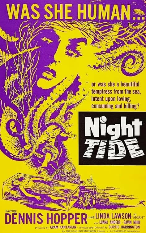 Night Tide film posteri