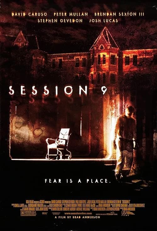 Session 9 film posteri