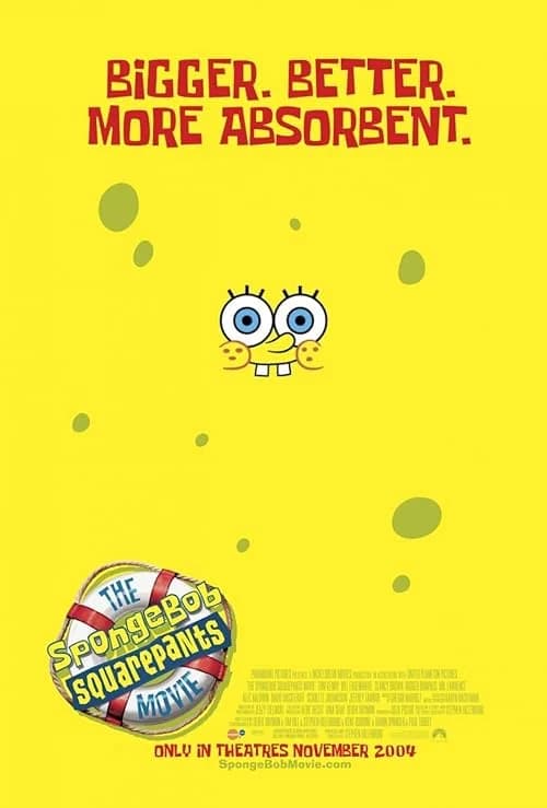 The SpongeBob SquarePants Movie film posteri