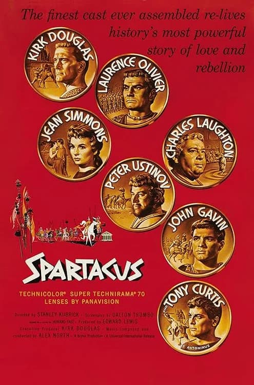 Spartacus film posteri